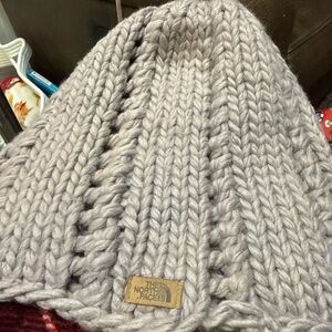 North Face Women’s Beanie Knit Hat - Dusty Pink